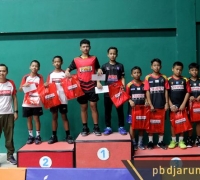 Home Tournament Klub Mitra PB Djarum Catat Sukses Besar